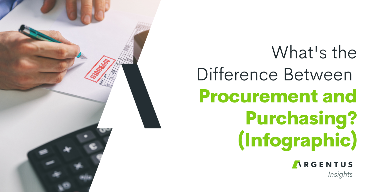 What’s the Difference Between Procurement and Purchasing? (Infographic)
