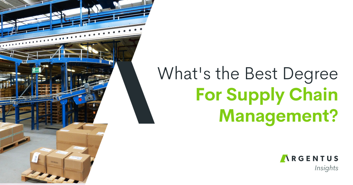 What’s the Best Degree for Supply Chain Management?