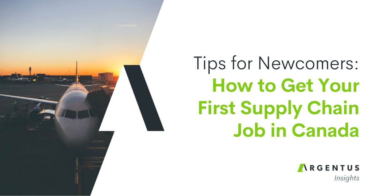 Tips for Newcomers: How to Get Your First Supply Chain Job in Canada