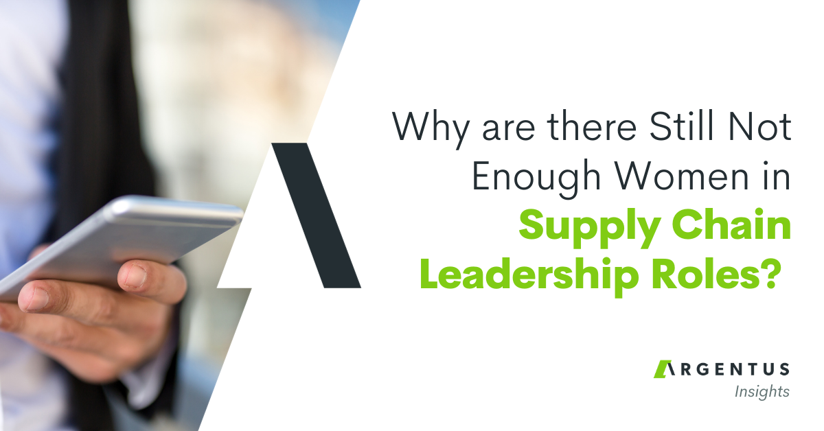 Why are there Still Not Enough Women in Supply Chain Leadership Roles?
