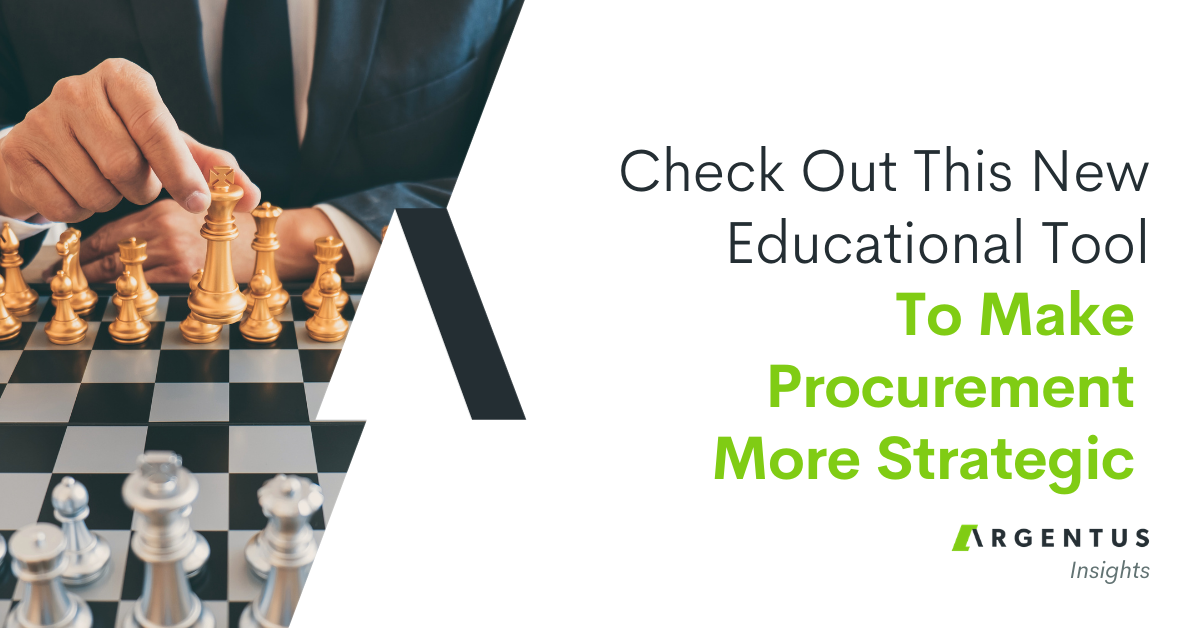 Check Out This New Education Solution to Make Procurement More Strategic