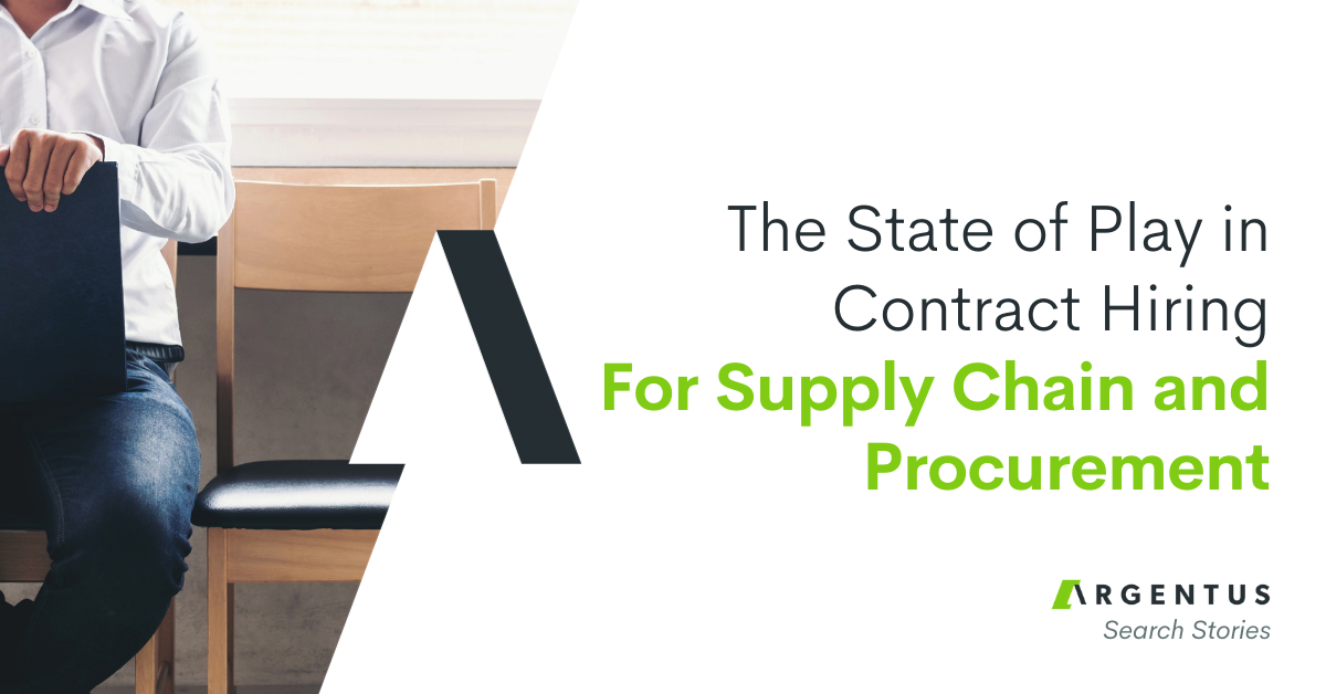 The State of Play in Contract Hiring for Supply Chain and Procurement