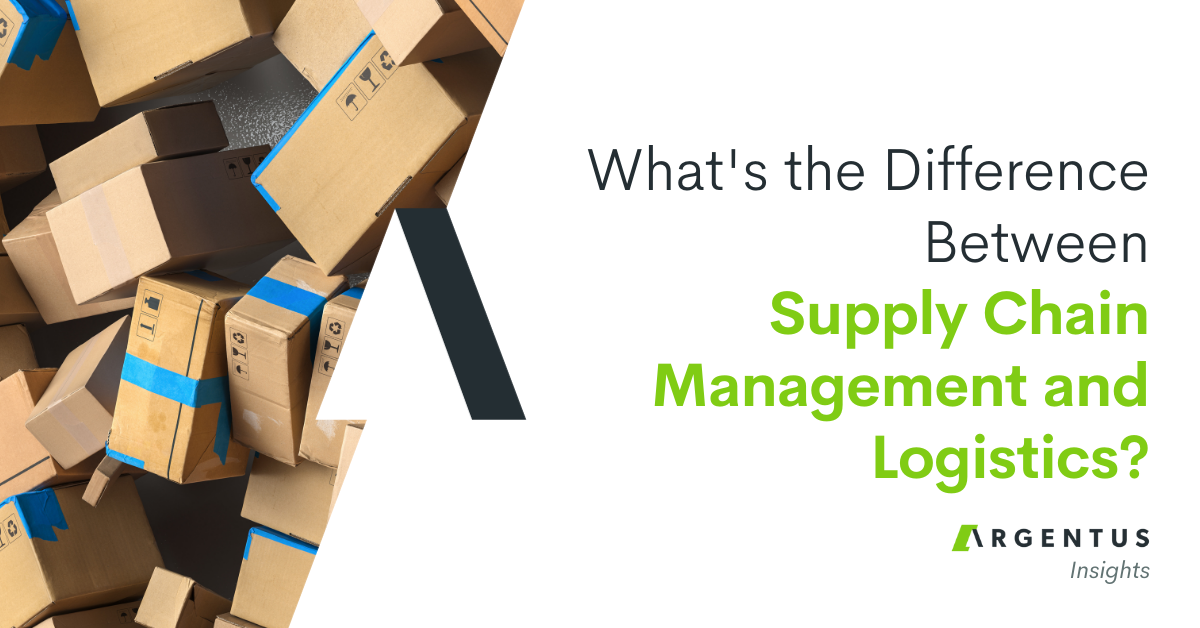 What’s the Difference Between Supply Chain Management and Logistics?