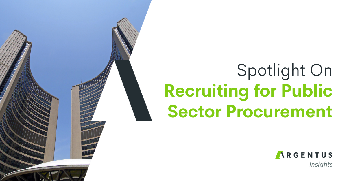 Spotlight on Recruiting for Public Sector Procurement