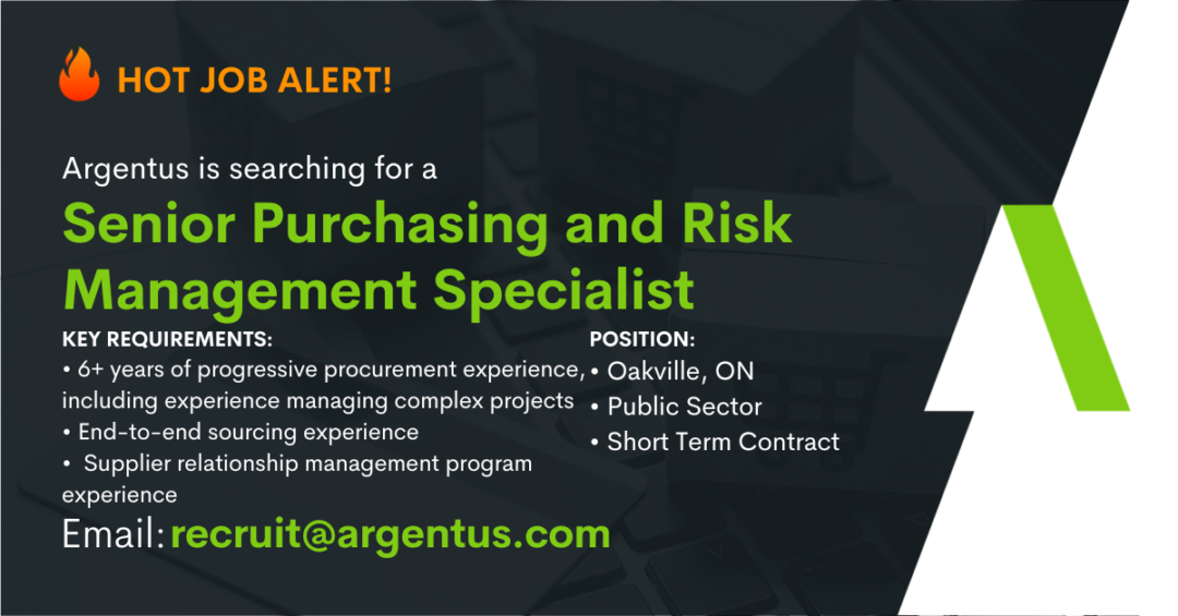 Senior Purchasing and Risk Management Specialist