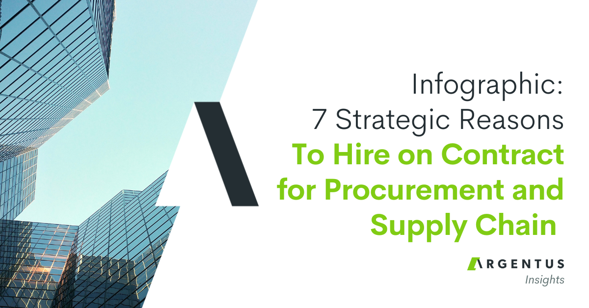 Infographic: 7 Strategic Reasons to Hire on Contract for Procurement and Supply Chain
