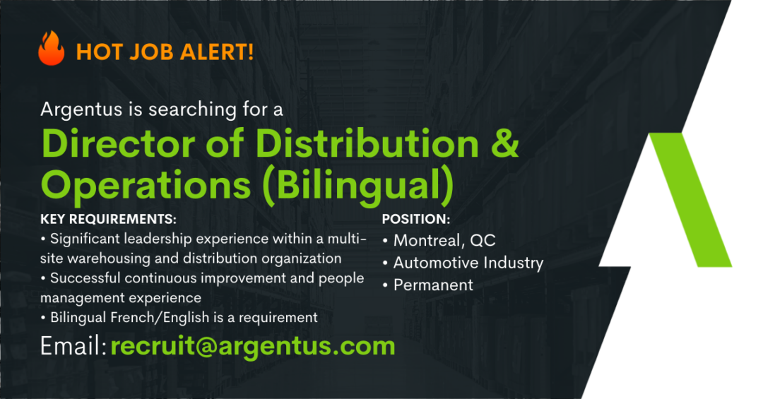 Director of Distribution & Operations (Bilingual)