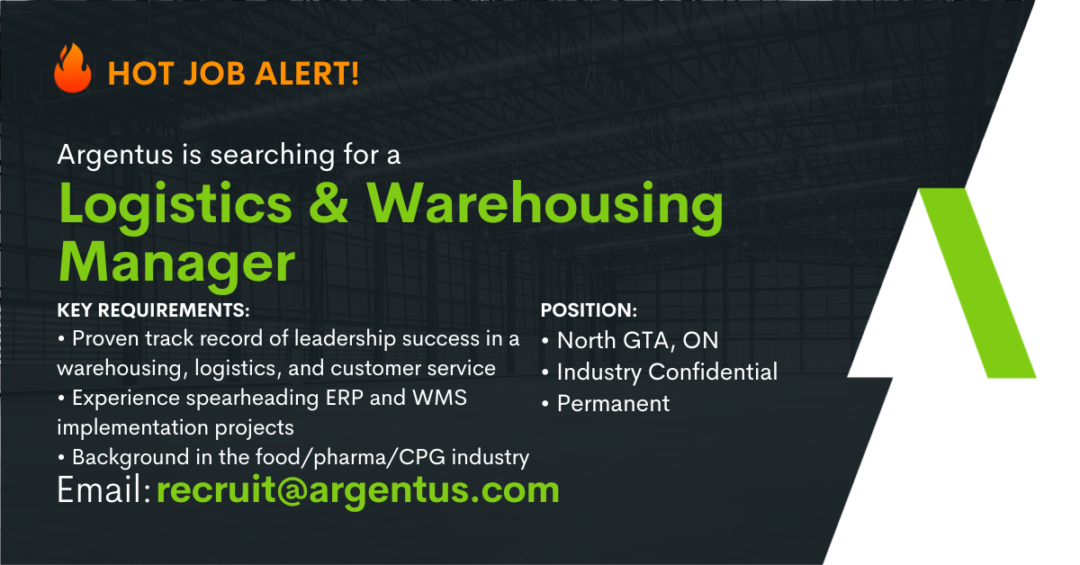 Logistics & Warehousing Manager