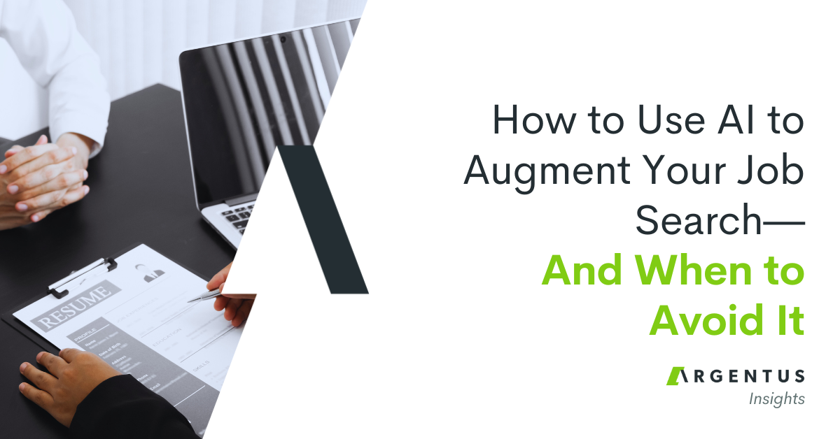 How to Use AI to Augment Your Job Search—and When to Avoid It
