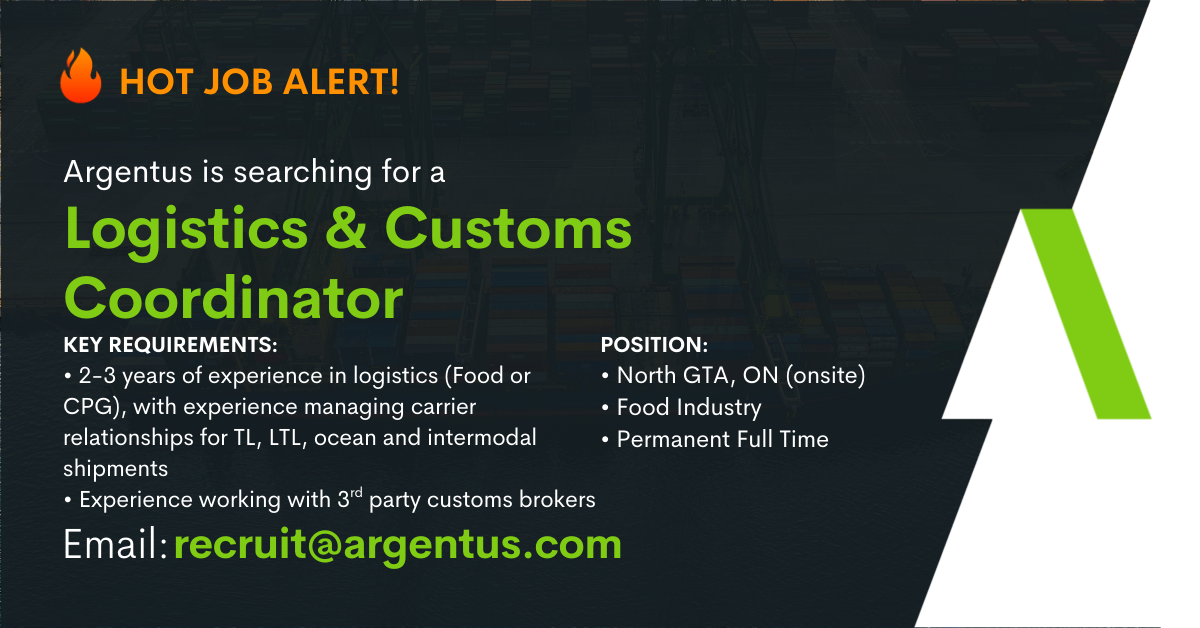 Logistics & Customs Coordinator (2026)