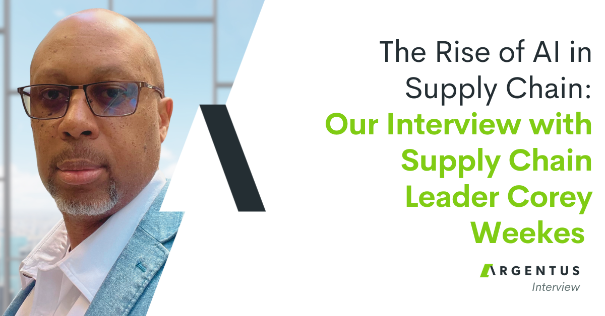 The Rise of AI in Supply Chain: Our Interview with Supply Chain Leader Corey Weekes