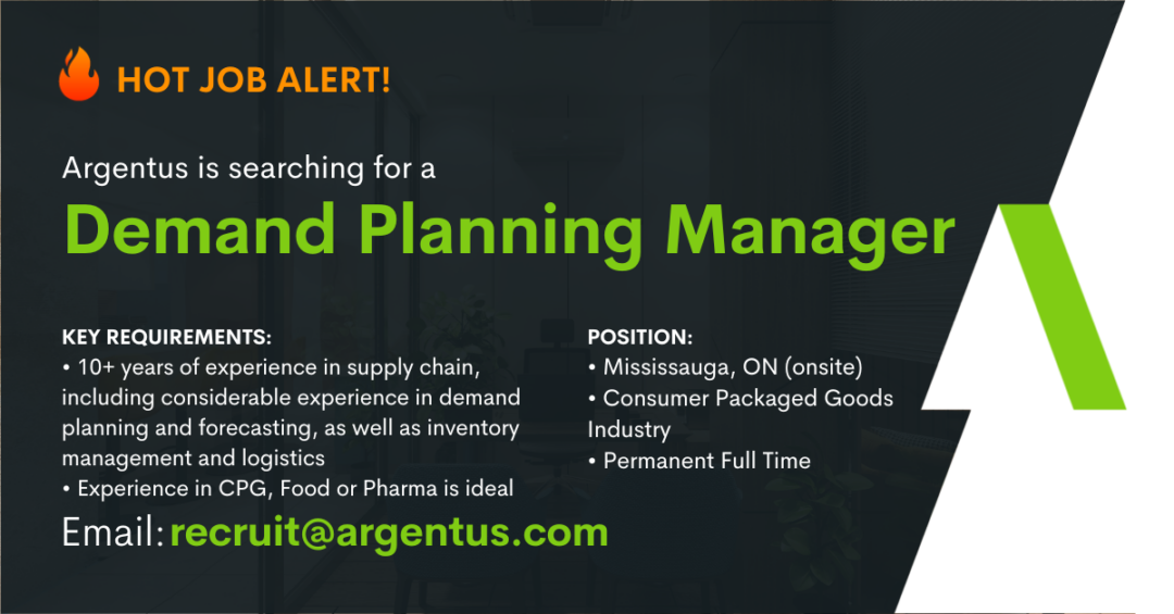 Demand Planning Manager